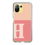 Slim Protection Case［ Original - initial two tone - H pink ］