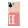 Slim Protection Case［ Original - initial two tone - H pink ］