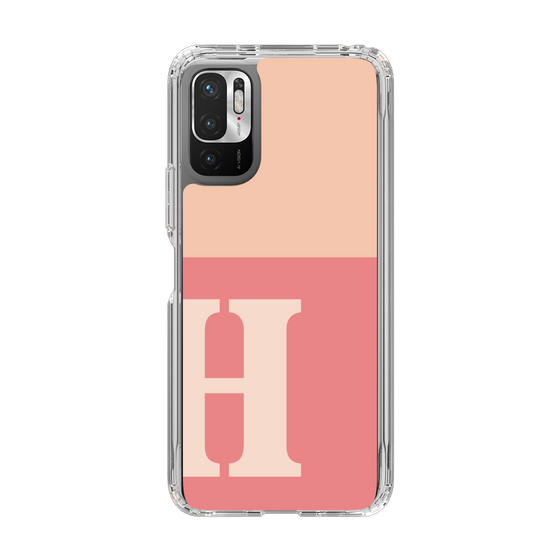 Slim Protection Case［ Original - initial two tone - H pink ］