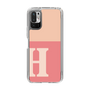 Slim Protection Case［ Original - initial two tone - H pink ］