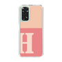 Slim Protection Case［ Original - initial two tone - H pink ］