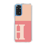 Slim Protection Case［ Original - initial two tone - H pink ］