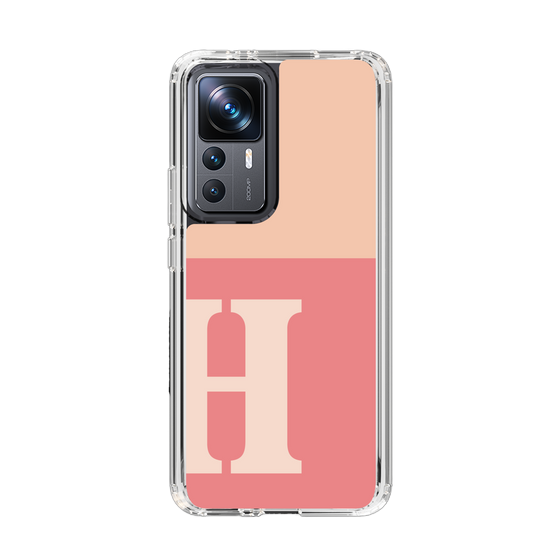 Slim Protection Case［ Original - initial two tone - H pink ］
