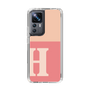 Slim Protection Case［ Original - initial two tone - H pink ］