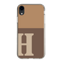 Slim Protection Case［ Original - initial two tone - H brown ］