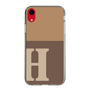 Slim Protection Case［ Original - initial two tone - H brown ］