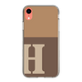 Slim Protection Case［ Original - initial two tone - H brown ］