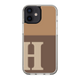 Slim Protection Case［ Original - initial two tone - H brown ］