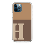 Slim Protection Case［ Original - initial two tone - H brown ］