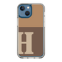 Slim Protection Case［ Original - initial two tone - H brown ］