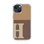 Slim Protection Case［ Original - initial two tone - H brown ］