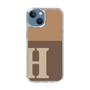 Slim Protection Case［ Original - initial two tone - H brown ］