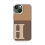 Slim Protection Case［ Original - initial two tone - H brown ］