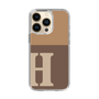 Slim Protection Case［ Original - initial two tone - H brown ］