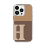Slim Protection Case［ Original - initial two tone - H brown ］