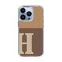 Slim Protection Case［ Original - initial two tone - H brown ］