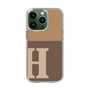 Slim Protection Case［ Original - initial two tone - H brown ］