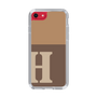 Slim Protection Case［ Original - initial two tone - H brown ］
