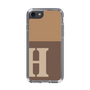 Slim Protection Case［ Original - initial two tone - H brown ］