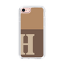 Slim Protection Case［ Original - initial two tone - H brown ］