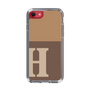 Slim Protection Case［ Original - initial two tone - H brown ］