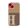 Slim Protection Case［ Original - initial two tone - H brown ］