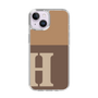 Slim Protection Case［ Original - initial two tone - H brown ］