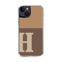 Slim Protection Case［ Original - initial two tone - H brown ］