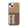 Slim Protection Case［ Original - initial two tone - H brown ］