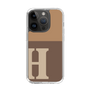 Slim Protection Case［ Original - initial two tone - H brown ］