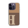 Slim Protection Case［ Original - initial two tone - H brown ］