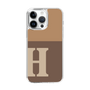 Slim Protection Case［ Original - initial two tone - H brown ］
