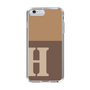 Slim Protection Case［ Original - initial two tone - H brown ］