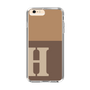 Slim Protection Case［ Original - initial two tone - H brown ］
