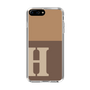 Slim Protection Case［ Original - initial two tone - H brown ］