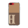 Slim Protection Case［ Original - initial two tone - H brown ］