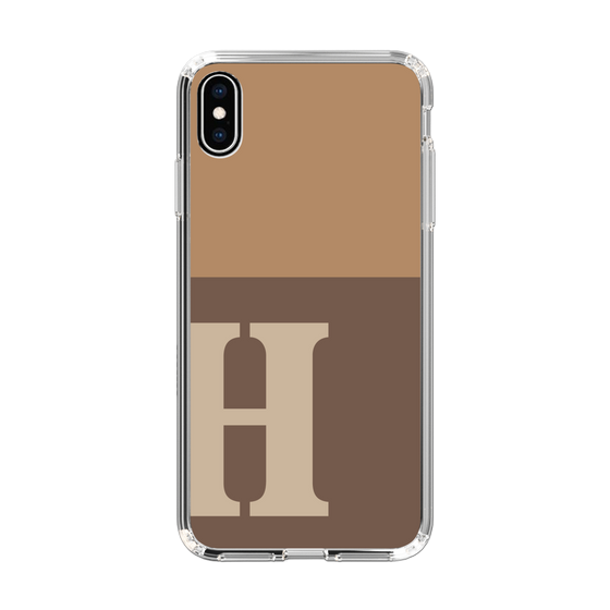 Slim Protection Case［ Original - initial two tone - H brown ］