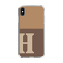 Slim Protection Case［ Original - initial two tone - H brown ］