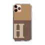 Slim Protection Case［ Original - initial two tone - H brown ］