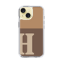 Slim Protection Case［ Original - initial two tone - H brown ］