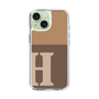 Slim Protection Case［ Original - initial two tone - H brown ］