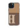 Slim Protection Case［ Original - initial two tone - H brown ］
