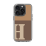 Slim Protection Case［ Original - initial two tone - H brown ］