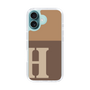 Slim Protection Case［ オリジナル - initial two tone - H brown ］