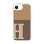 Slim Protection Case［ Original - initial two tone - H brown ］