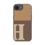 Slim Protection Case［ Original - initial two tone - H brown ］