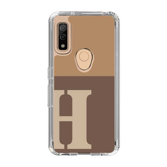 Slim Protection Case［ Original - initial two tone - H brown ］