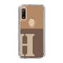 Slim Protection Case［ Original - initial two tone - H brown ］