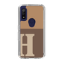 Slim Protection Case［ Original - initial two tone - H brown ］