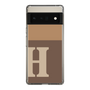 Slim Protection Case［ Original - initial two tone - H brown ］